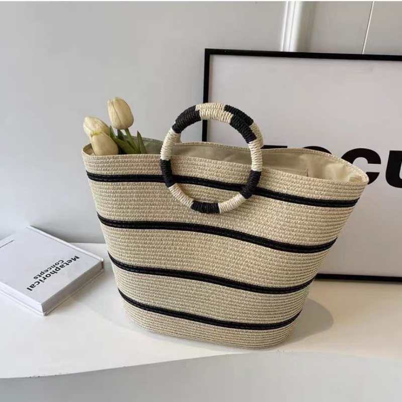 striped Tote grass woven bag s - Women'S Bags Holiday review and price