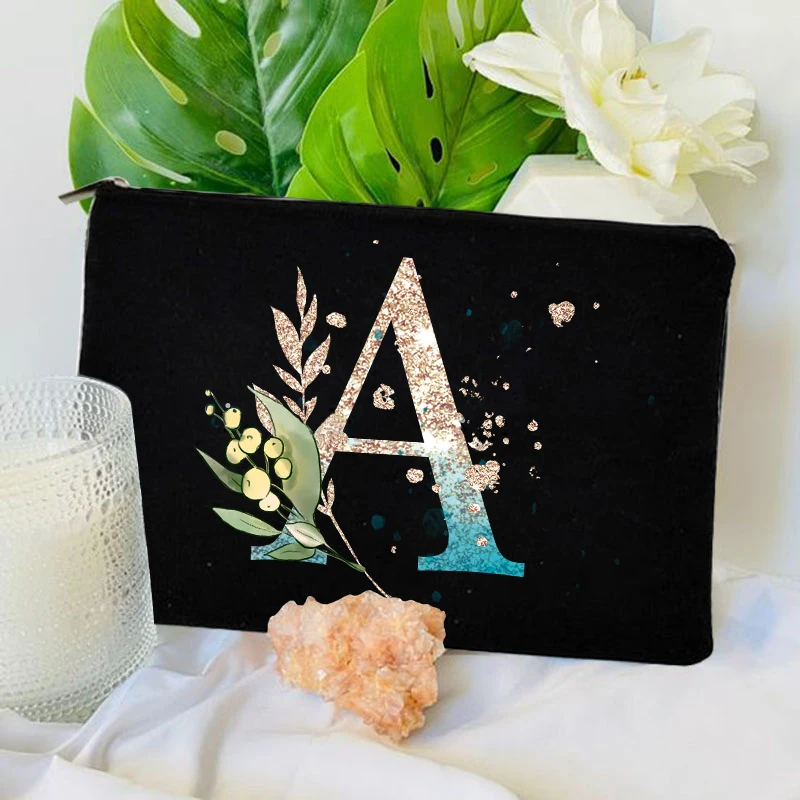 Gradient Initial Makeup Zipper - Women Bags Pinterest review and price
